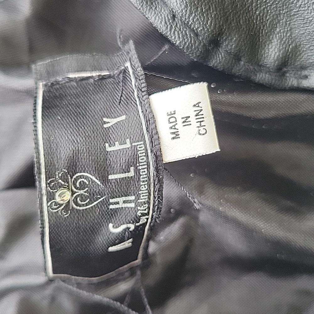 Ashley By 26 International Black Military Blazer with Stand-up Collar - Picture 2 of 5